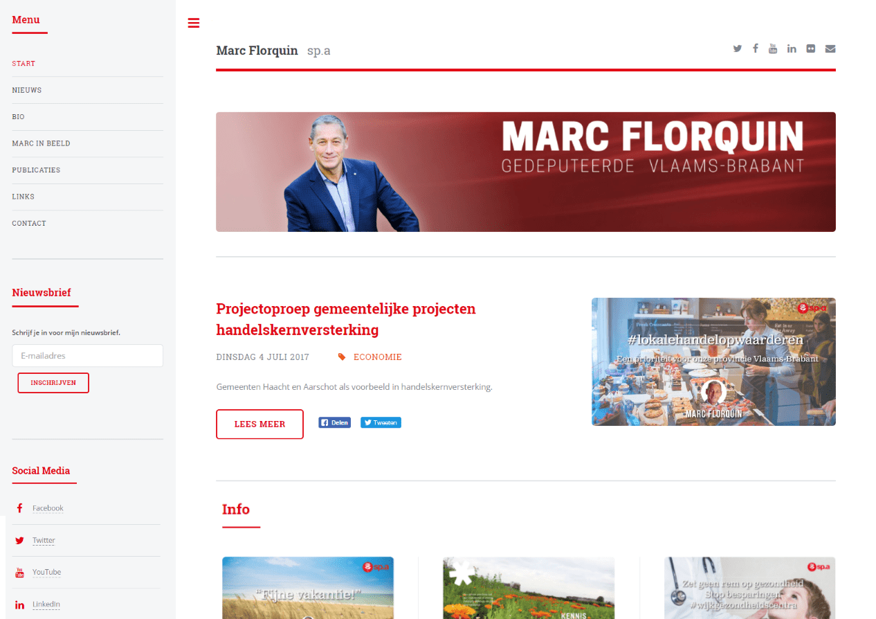 Website Marc Florquin: www.marcflorquin.com